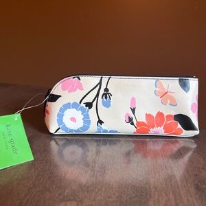 Kate Spade Pencil Case with branded Eraser & Clear Ruler
